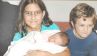 Com Deborah e Daniel,ainda no hospital